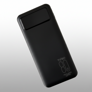 Багатофункціональний повербанк TX80, швидка зарядка, USB-порти, LED-індикатор TX80 фото