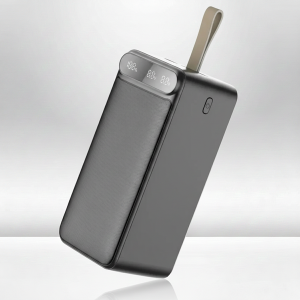 Надпотужний Повербанк P101K mAh: швидка зарядка, LED-дисплей, ремінець P101K фото