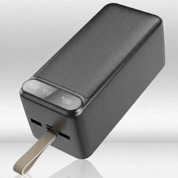 Надпотужний Повербанк P101K mAh: швидка зарядка, LED-дисплей, ремінець P101K фото