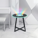 Смарт-столик журнальний круглий: Bluetooth-колонка, RGB-світло та Бездротова зарядка btst001 фото 6