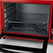Електропіч Asel AF-33-23 33л, настільна духовка 1300W, регулювання 80-320&deg;C, червона AF33_23red фото 5