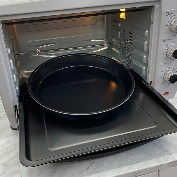 Електропіч Мрія MF-49 49л конвекція, вертел, підсвітка, 1800W, 2 дека, сіра MF49gr фото