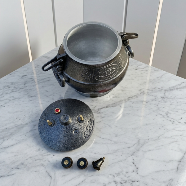 Афганський казан Rashko Baba SB-12 (12л) скороварка-казан для плити та багаття, чорний kSB12afg фото