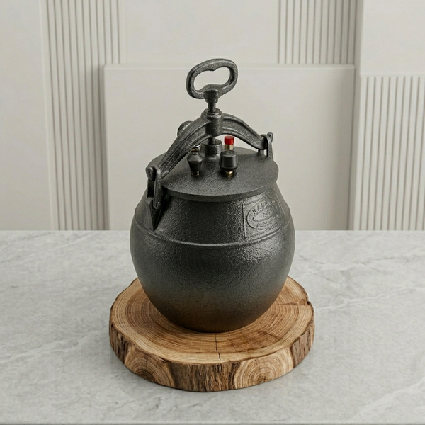 Афганський казан Rashko Baba SB-15 (15л) скороварка-казан для плити та багаття, чорний kSB15afg фото