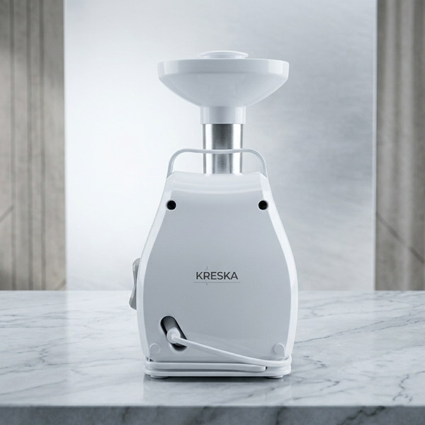 М&rsquo;ясорубка електрична KRESKA 390.50 (2200 Вт) з насадкою для ковбас, біла kk39050pol фото