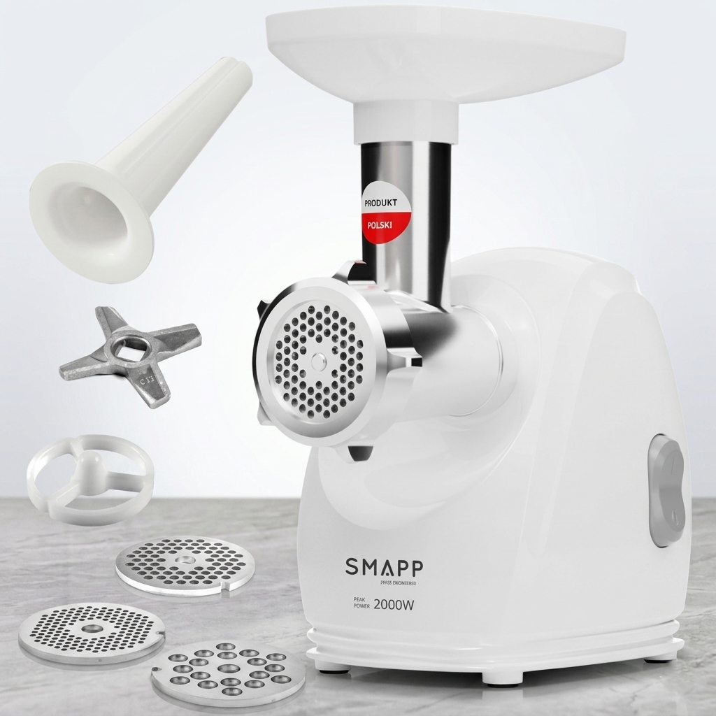 Електрична м'ясорубка SMAPP 489.8 біла